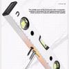 Duty Magnetic Torpedo Level Aluminum 3 Vial High Visibility Shockproof Bubble Spirit Level Tool for Construction Metal Working