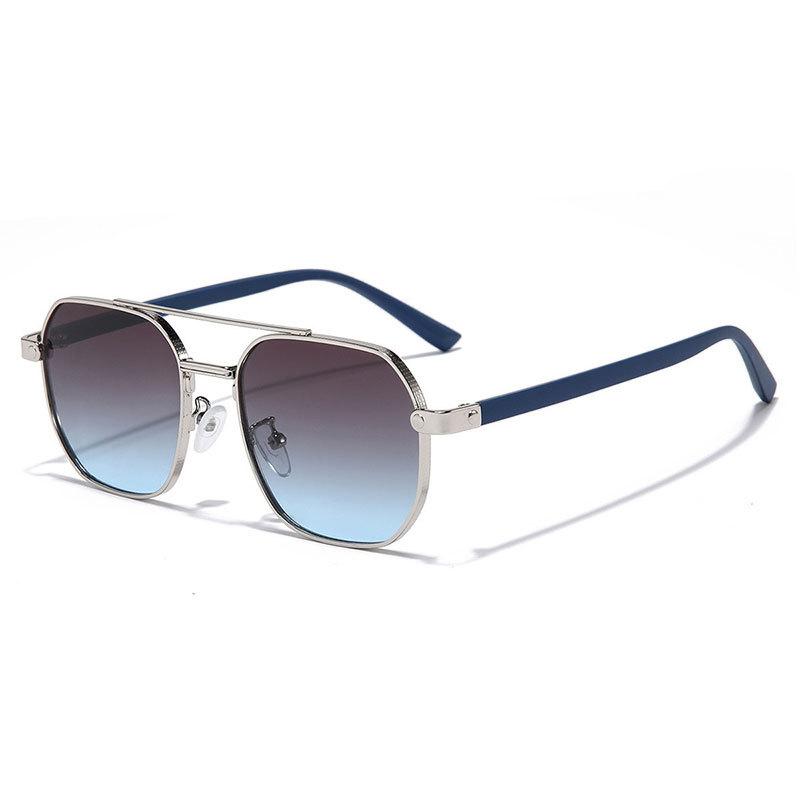 Metal Sunglasses Fashionable Men Brand Designer Women Outdoor Driving High-End Sun Glasses Mirror Fishing Goggles Sunshine UV400