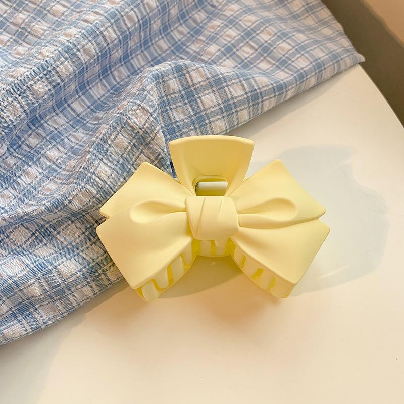 

Пластиковые заколки-крабы для волос в виде конфетного банта, большие, клипсы-заколки, женские, для девочек, милые, для хвоста, зажимы, модные, сладкие аксессуары для волос