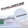 JDFN3 Tail Logo for Model 3 Y S X DUAL MOTOR Letters Emblem 3D Auto Styling Fender Badge Emblems Model3 Decoration Accessories
