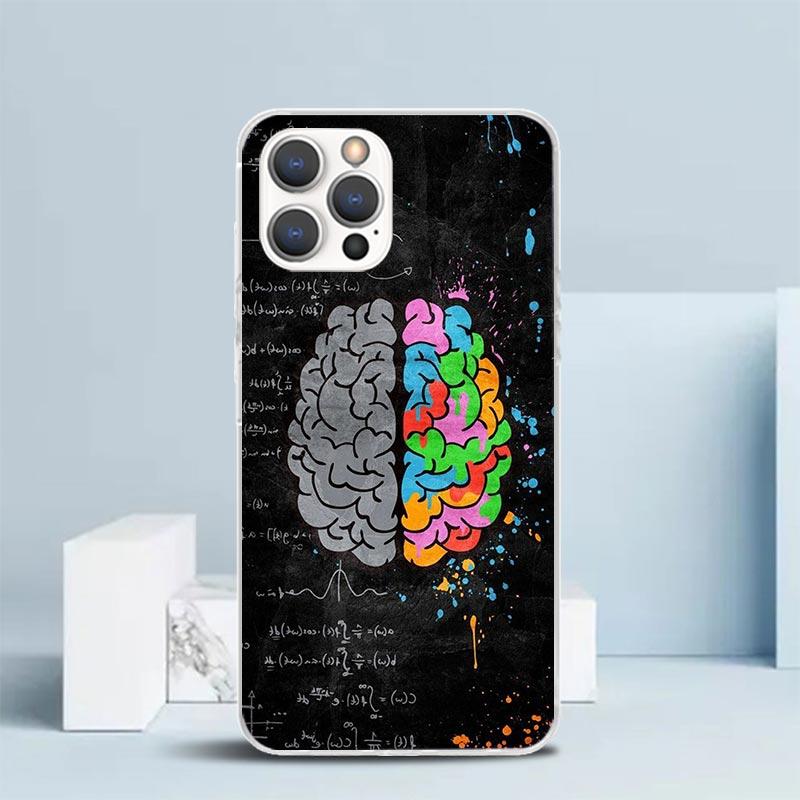 Physics Chemical Mathematics Phone Case For IPhone 16 17 Air 16E 15 14 Plus 13 Mini 12 11 Pro Max 7 8 + SE 2020 Soft TPU Back Co