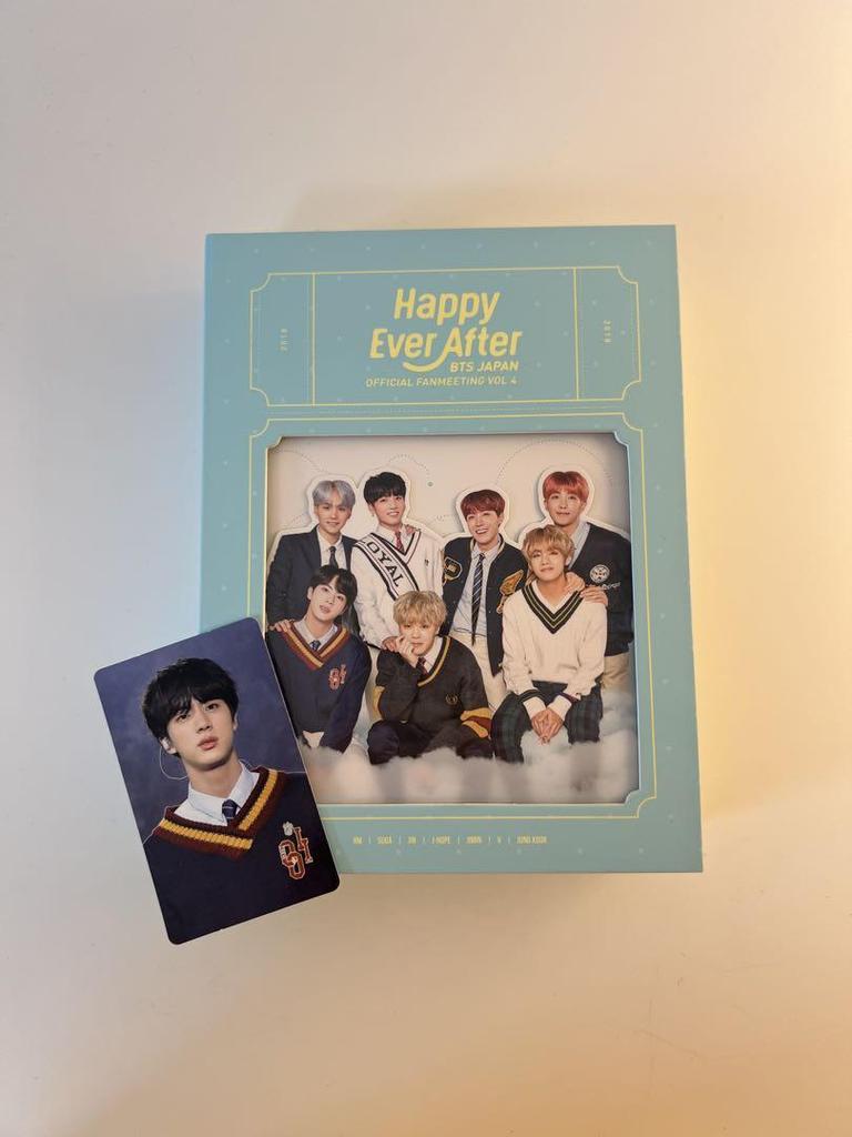 [USED] BTS Happy Ever After DVD (with Jin's trading card!)