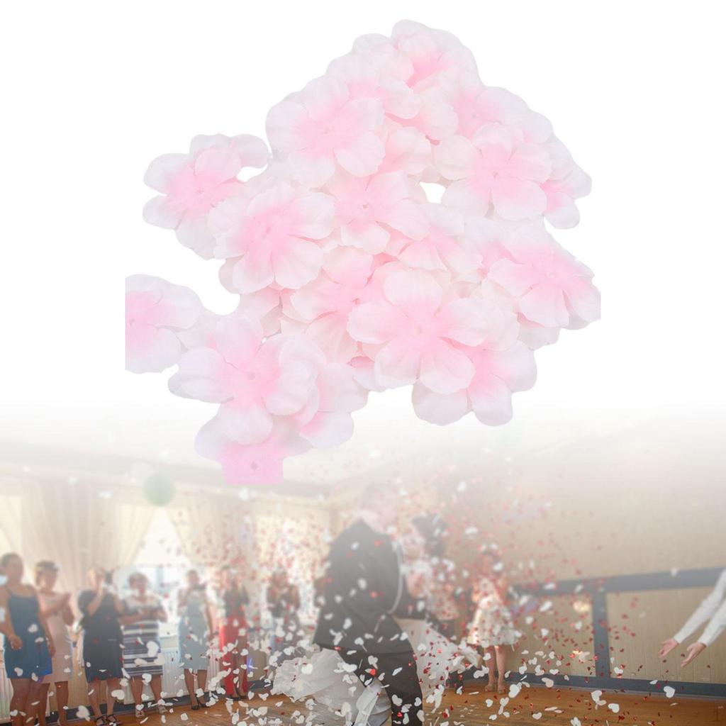 500 Pieces Flower Petals Artificial Fake Silk Floral Head for Garden