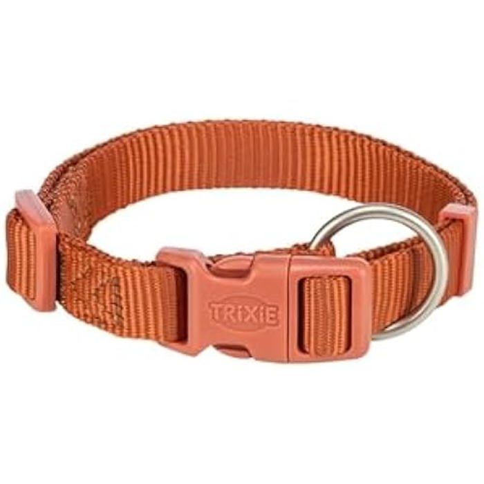 Collier Chien - TRIXIE - Premium - Couleur Rouille - Couleur Marron - Pour Chien