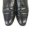 USED/Japan Scotch Grain Goodyear Straight Tip Cap Toe Shoes 24.5cm Black
