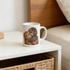 Keramik-Kaffeetasse in Affenform, 11 oz. Porzellan-Teetasse mit Henkel. Geeignet als Familien- und Hobbygeschenk.