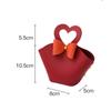 10/20PCS Leather Gift Bags Bow Ribbon Packaging Bag Wedding Favour Distributions Bags Christmas Candy Packaging Box Mini Handbag