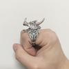 Retro Domineering Dragon Open Ring Trendy Ring Men's Index Finger Ring Jewelry