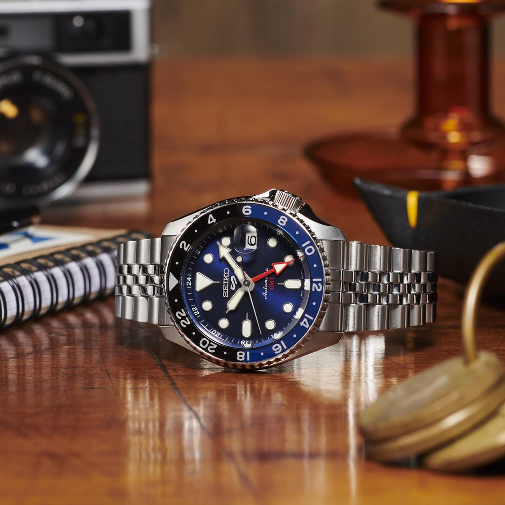 Titta på Five Sports SKX Sports Style GMT SBSC003 Silver [Seiko Watch] "Sports Style" herr
