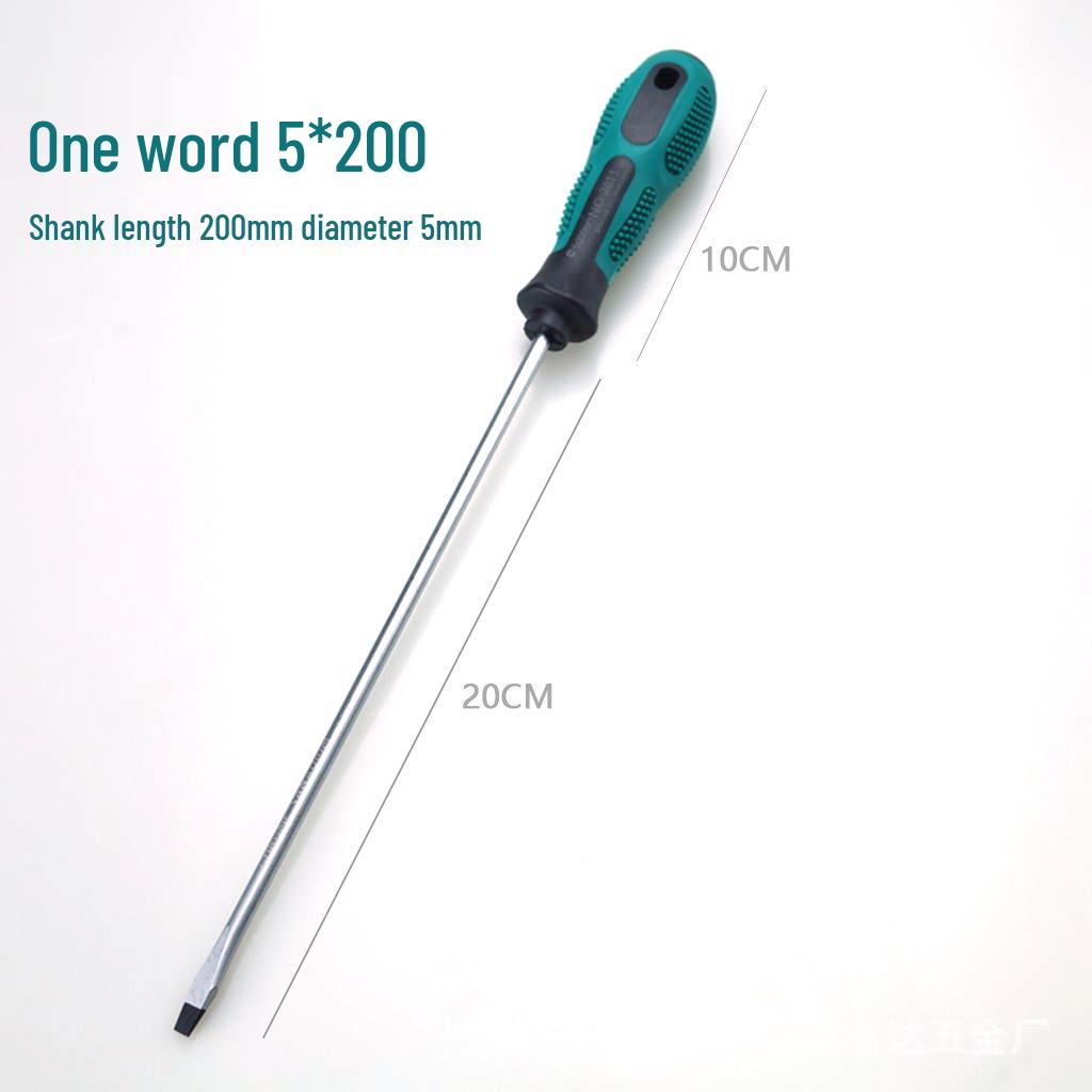 Stubby Double-Ended Phillips/Slotted Screwdriver, Extra Durable.