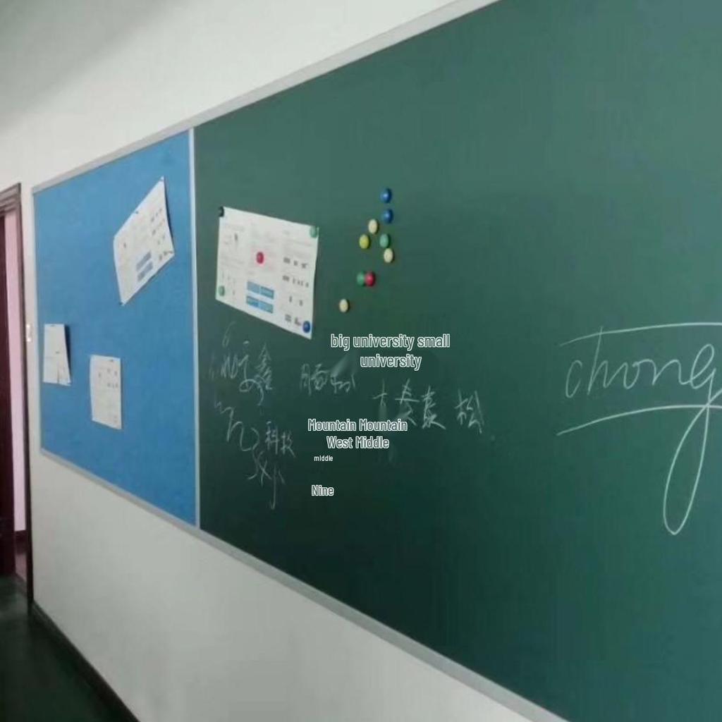 Magnetic Hanging Whiteboard Chalkboard for Workshops - Kanban Schedule & Top Performers Display, Easy Erase