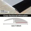 1m Self Adhesive Edge Trim Strip Wood Grain Retro PVC Floor Home Decoration Easy Install Floor Transition and Sealing Floor