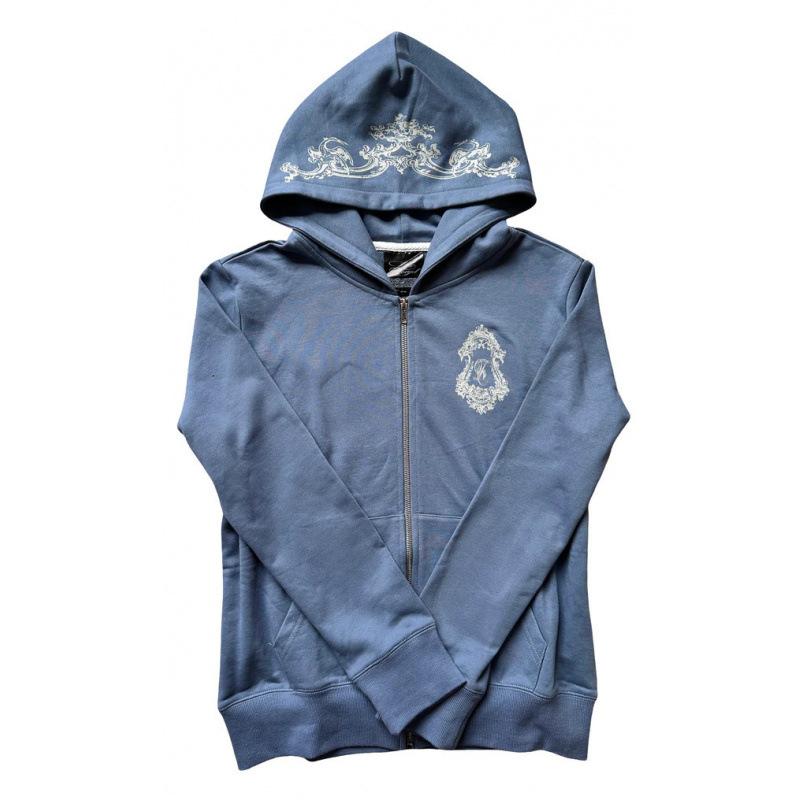3D Printed Zipper Hooded Sweater Geometric Pattern Street Fashion Loose Hoodie Versatile Casual Versatile