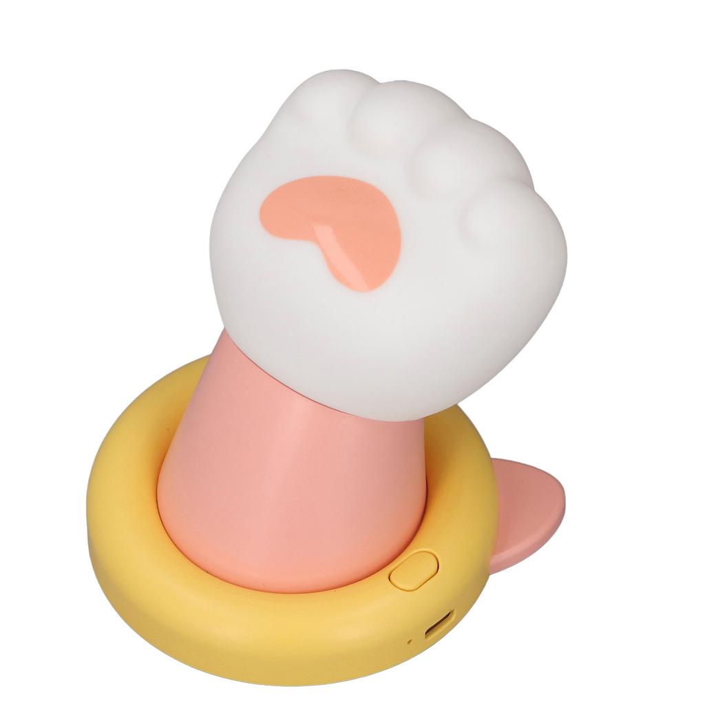 Katteklo nattlys tegneserie baby sovelys magnetisk dobbelt formål ornament omgivelseslys for