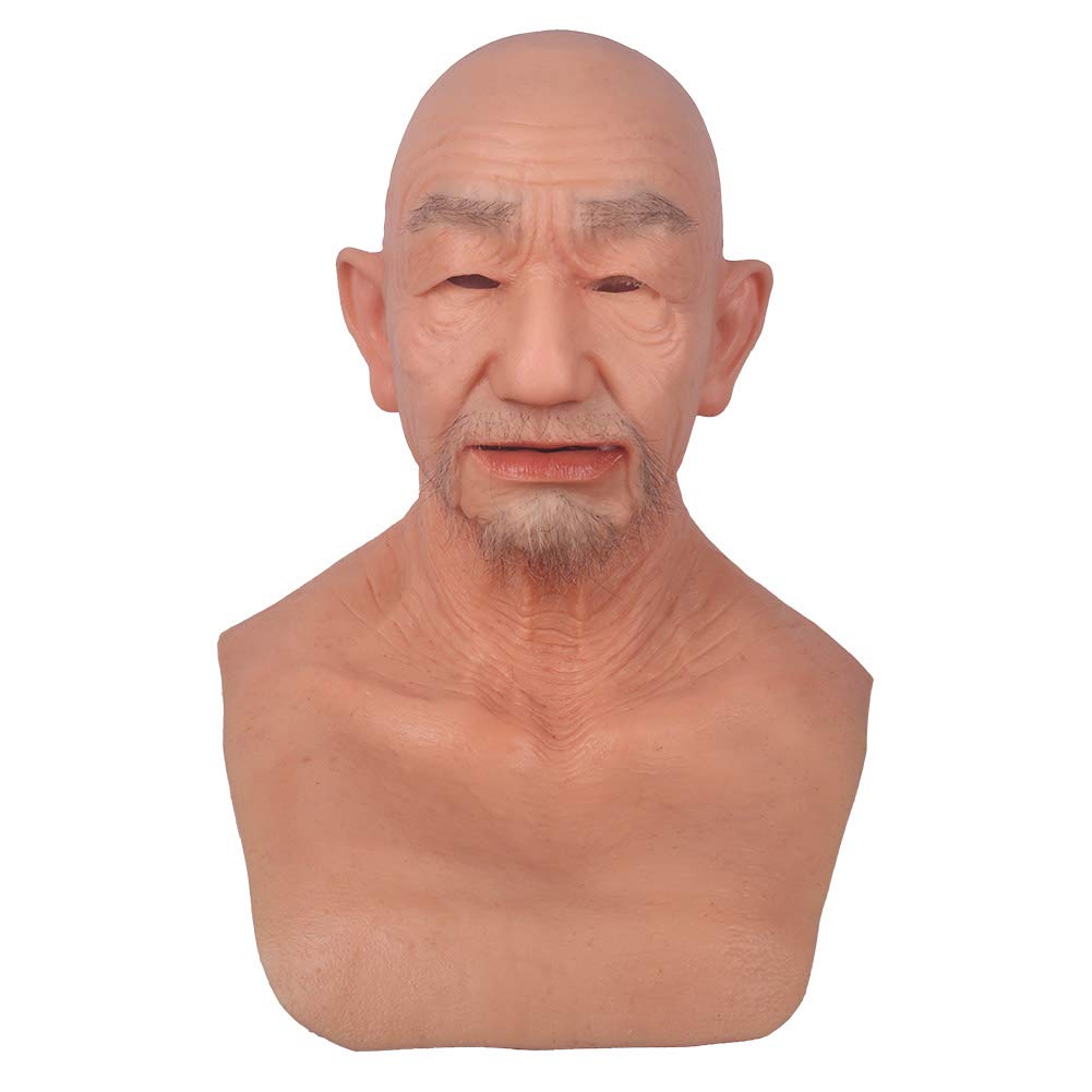 Disguise Mask for Silicone Silicone Face Cosplay Small Halloween Disguise [YRZGSAWJ] Men, Mask, Mask, Accessory, Prop, Adult, Imported, Size, Cosplay,