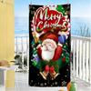 Christmas Beach Towel Super Soft Microfiber Quickdry Fabric Comfortable Lightweight
