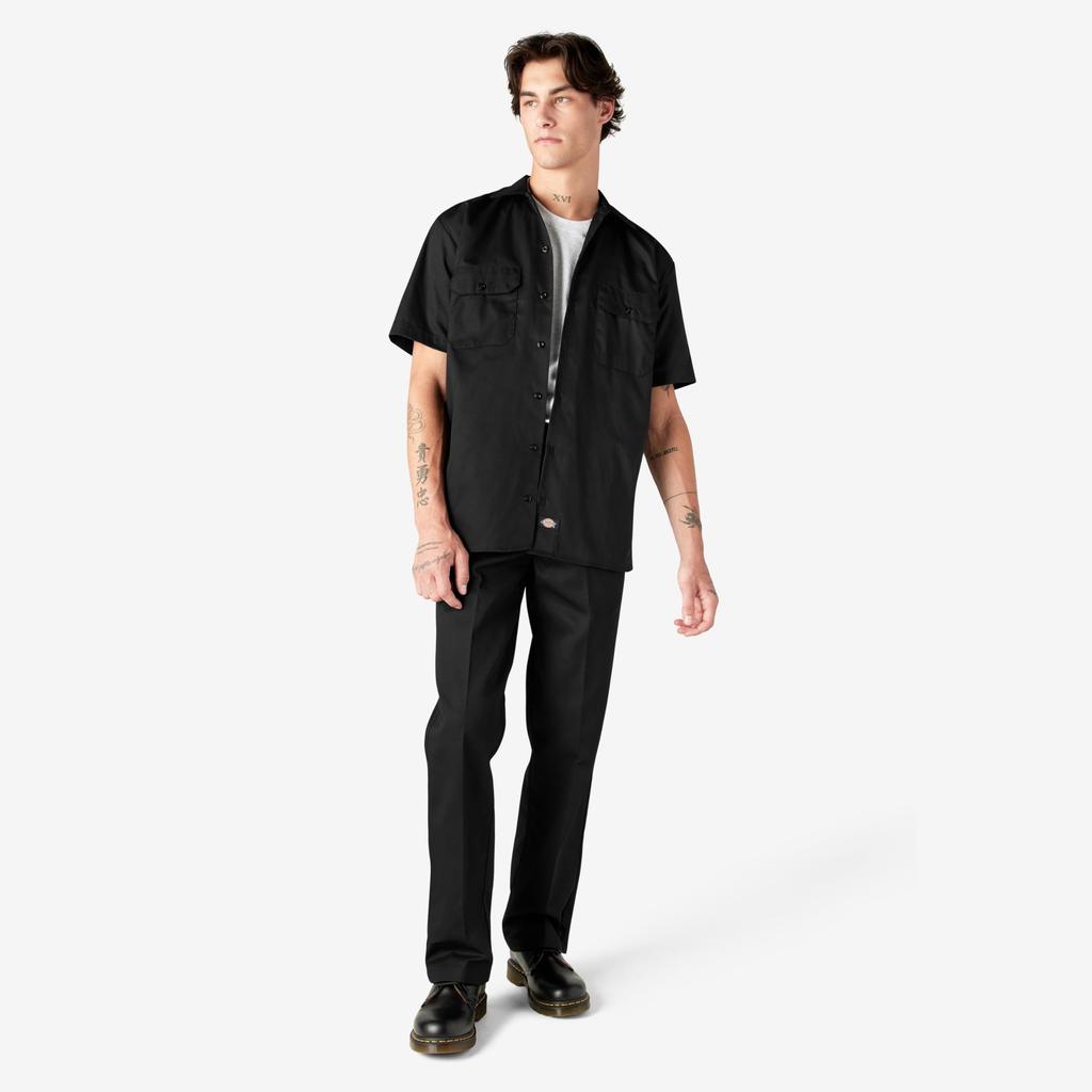 Dickies Work Shirt Short Sleeve 1574 Black L