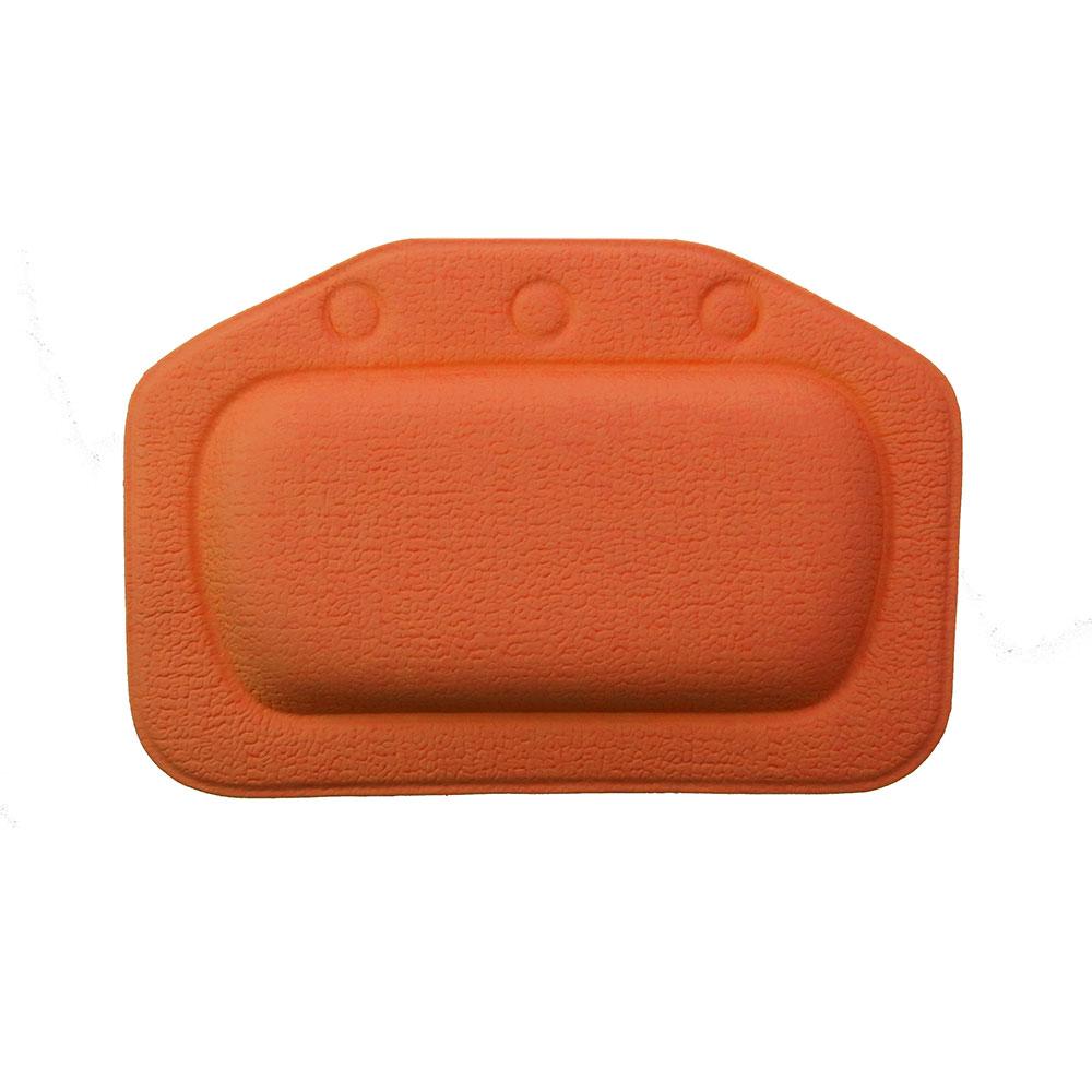 

JCD 21*31 см Подушка для ванны под шею СПА Подушка для ванны Мягкий подголовник с присоской Принадлежности для ванной Аксессуары для ванной оранжевый