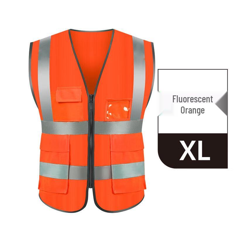 Multi-Pocket Reflective Safety Vest