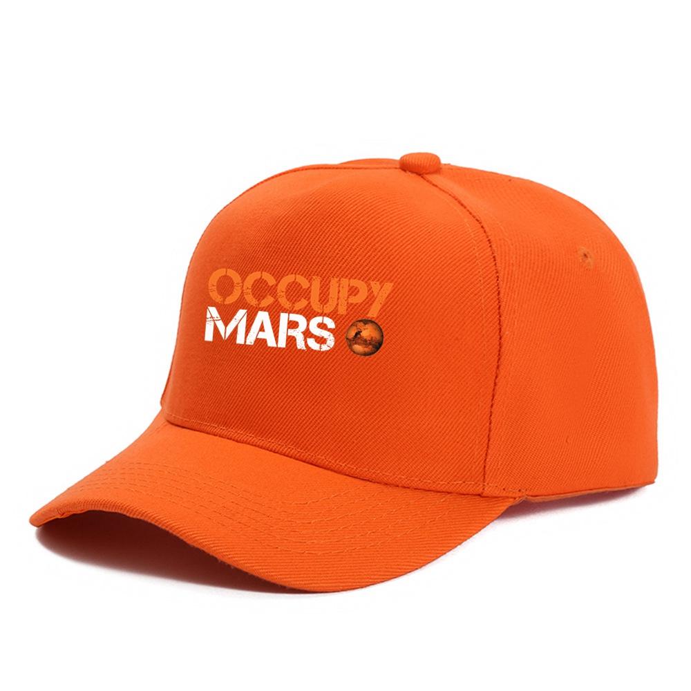 Occupy Mars Baseball Cap Spacex Nasas Unisex Elon Musk Falcon Heavy 9 Snapback Caps Unisex Casual Travel Outdoor Sun Hats