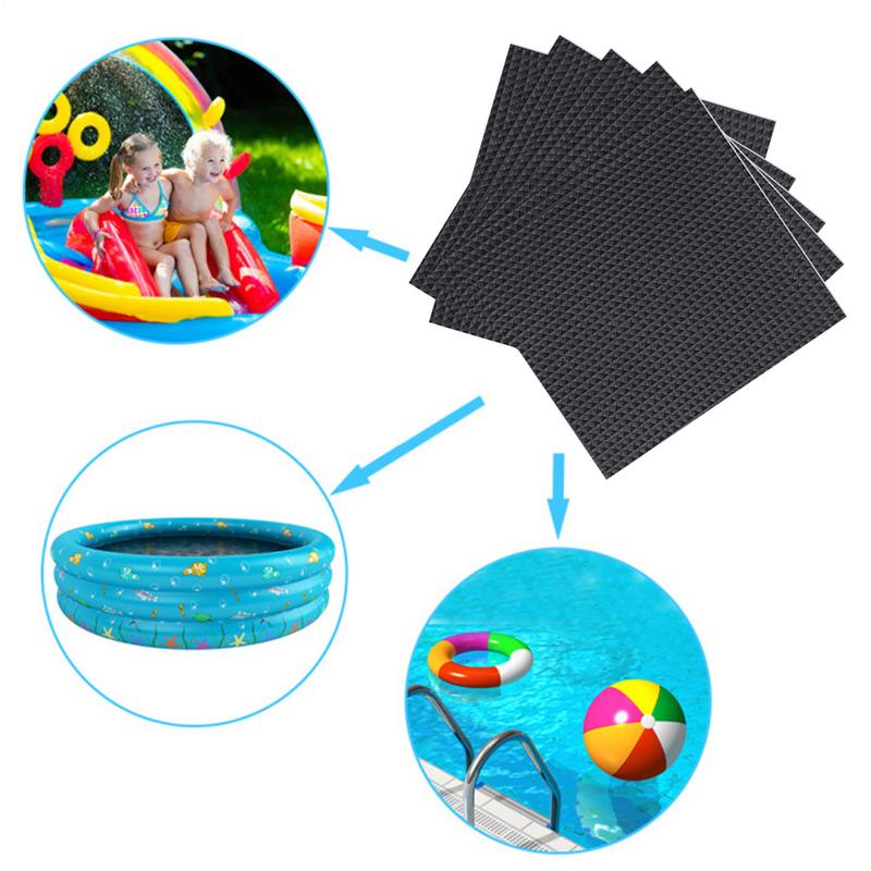 15pc Glue on Patches Trampoline Repair Kit Trampoline Mat Patches Inflatable Pool Boat Waterproof Trampoline Repair Accessories