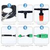 Plastic Automatic Watering Kit Fog Nozzles Spray Misting System Drip Irrigation System  Outdoor