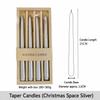 Decorative Candles Cylindrical Cylindrical Taper Candles Long Stem Candles Long Taper For Holiday Parties Home Table Decoration