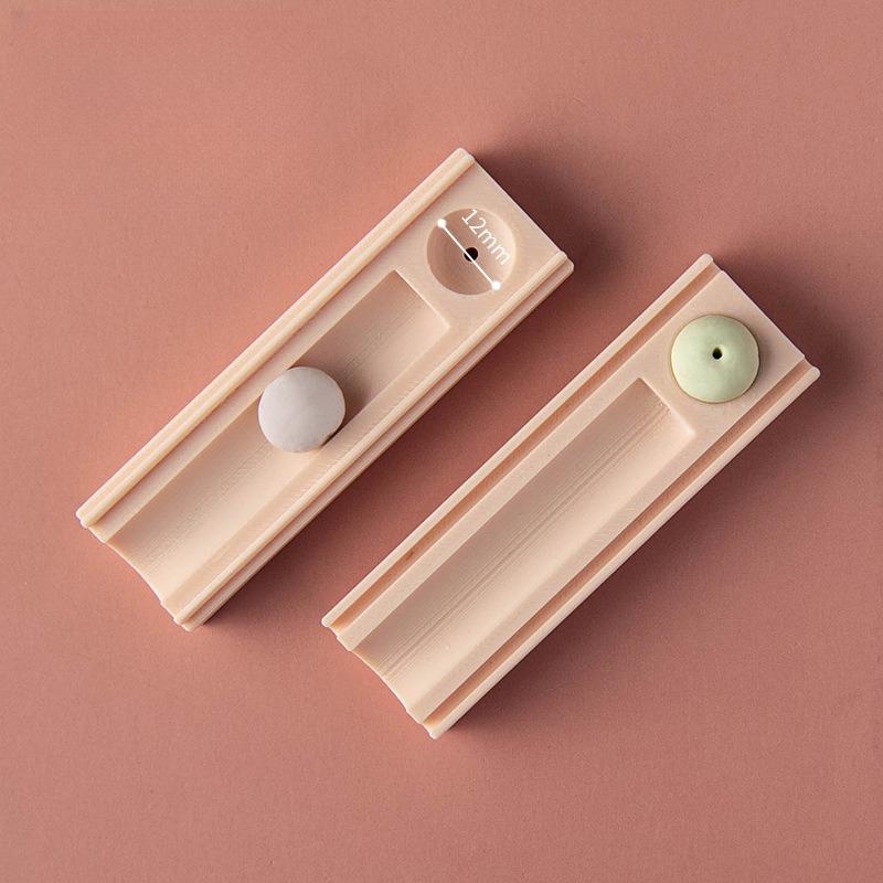 10/12/15mm Polymer Clay Ball Maker Soft Ceramic Bead Rolling Ball Mould Earrings Necklaces Jewelry Making Handmade Clay Tools