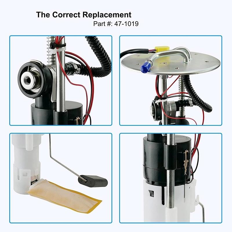 47-1019 Fuel Pump Module Assembly For Polaris RZR 800 2008 2009 2010