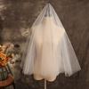 Single Layer Wedding Veil White Photo Veil New Wedding Accessories