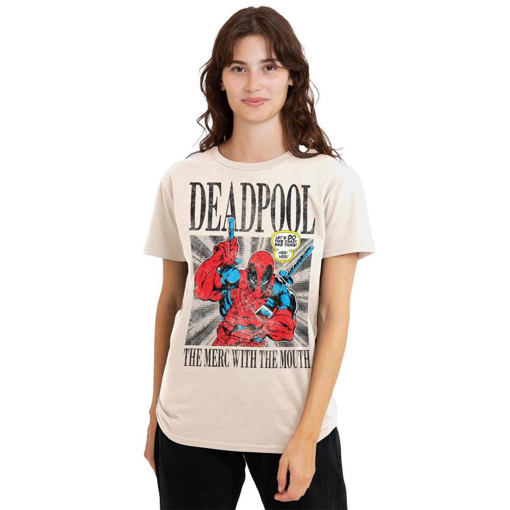 Deadpool Unisex Adult Merc With The Mouth T-Shirt