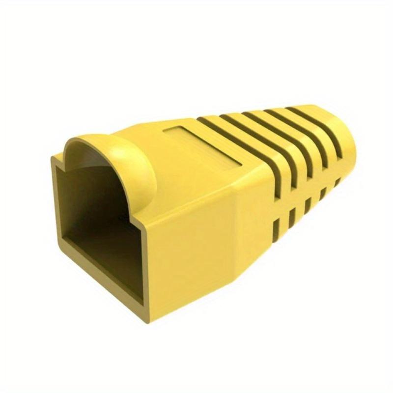 Colorful CAT5E CAT6 RJ45 Ethernet Network Connector Plug Cover Strain Relief Boots Crystal Head Protective Cable Sleeve For 8P8C