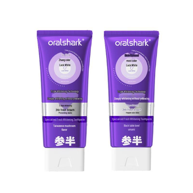 Semi-Half Color Correcting Whitening Toothpaste