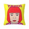 Yayoi Kusama Abstract Painting Square Pillowcase Cushion Cover Pillow Case Throw Pillow Cover for Home Sofa Living Room