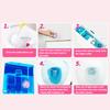 10Pcs Toilet Tank Cleaner Tablets Two-Color Automatic Toilet Bowl Cleaners Long-Lasting Deodorizers Scent Toilet Block