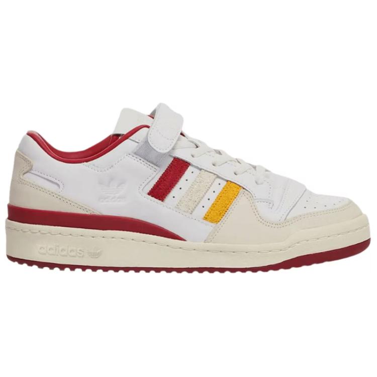 END. x adidas Forum Low Varsity - Burgundy Unisex Sneakers White Off-White HR1525