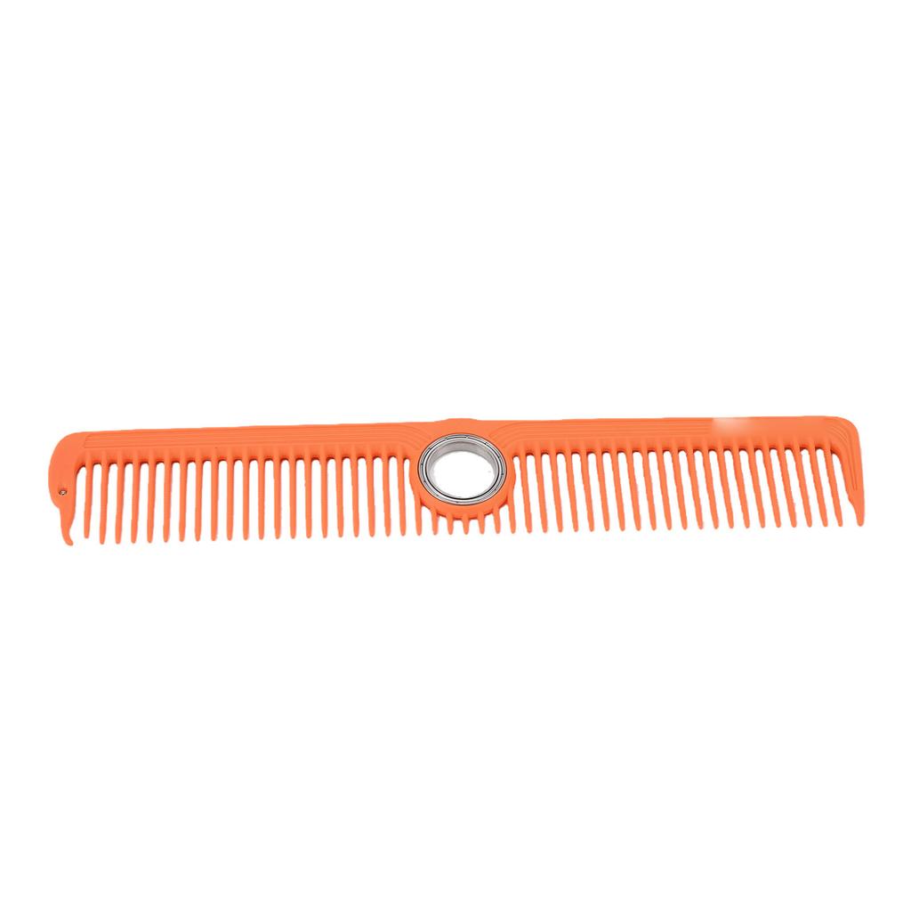 Professional Barber Comb with Center Anti Static Heat Resist Rotatable Cutting Comb
