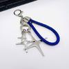 Stylish Star Keychain Decoration With Rhinestones Sturdy Rope Aloy for Elegant Designs In Your Daily Use Items