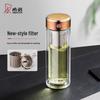 Xinuo Legend Double-Layer Titanium Antibacterial Glass Cup