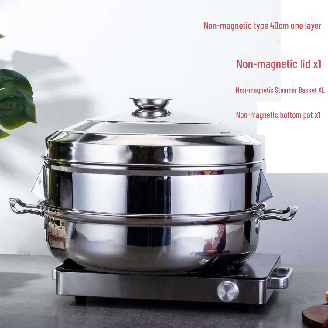 Universal Steamer Pot for Dumplings, Rice