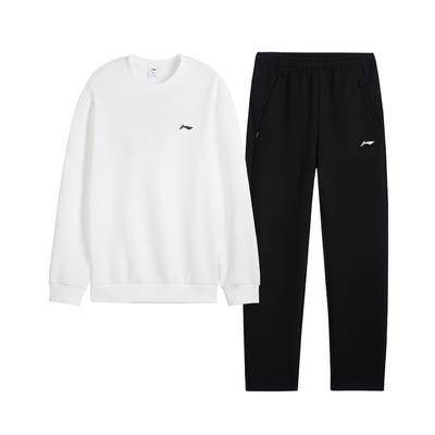 Breathable Simple Fashion Versatile Round Neck Comfortable Commuter Sweatshirt Set Men Sweatshirt Set AWEV053-2