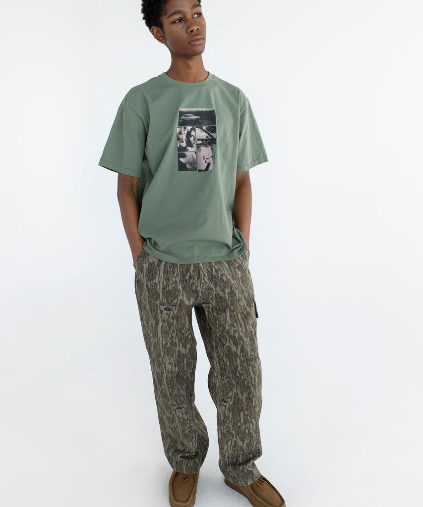 This Is Never That Scenes Tee Sage Green