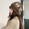 Drawstring Beanies Hat Keep Warm Winter Hat Fashion Skullies Cap  Autumn