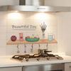 Creative High Temperature Countertop Cabinet Home Decoration Mural Wall decals Wall Sticker