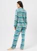Key LNS 471 B24 Flannel Pajama, Length/size S-XL, Openwork, Women's Key