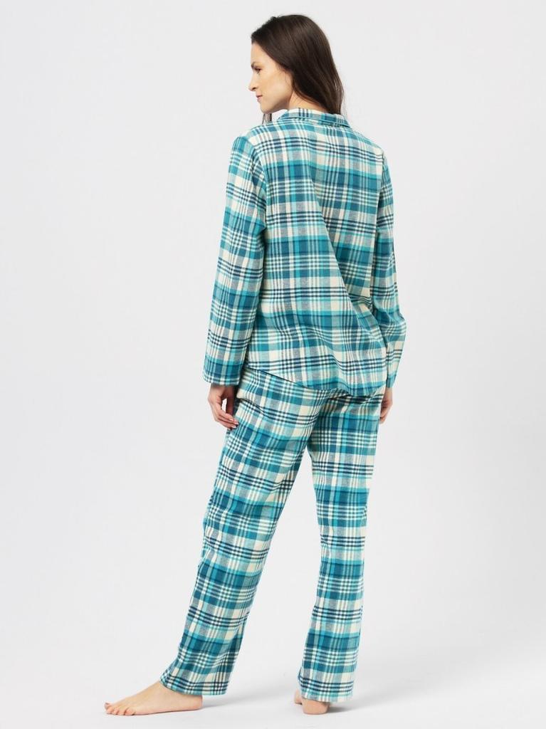 Key LNS 471 B24 Flannel Pajama, Length/size S-XL, Openwork, Women's Key