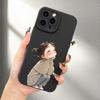 Pure Girl Pattern Phone Case Suitable for iPhone 17 16 15 14 13 12 11 Pro/Max/Plus Anti Drop and Anti Shock