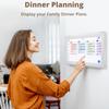 15.6 Inch WiFi Digital Calendar 1080P HD Interactive Touchscreen Wall Planner App Control 32GB Storage for Family Schedules AU Plug