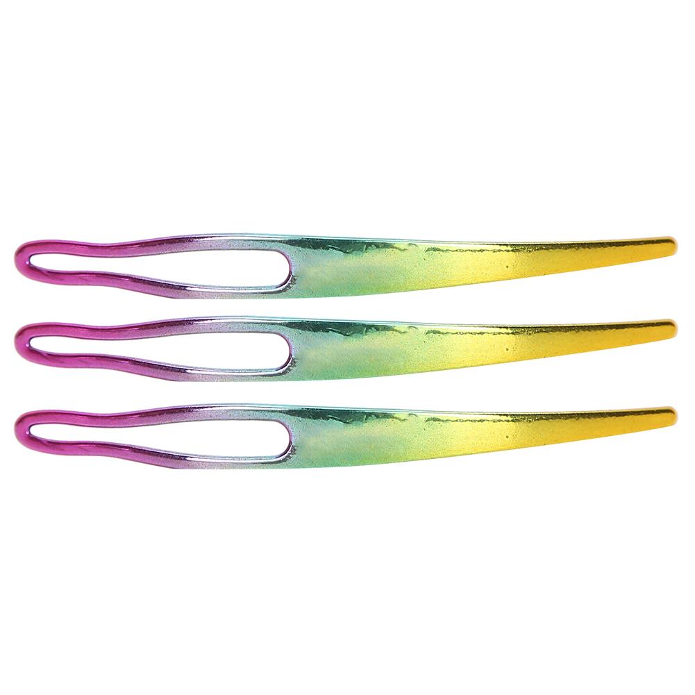 3pcs Dreadlocks Needle Multi‑Color Crochet Hook Dreadlocks Making Hair Braiding Tools