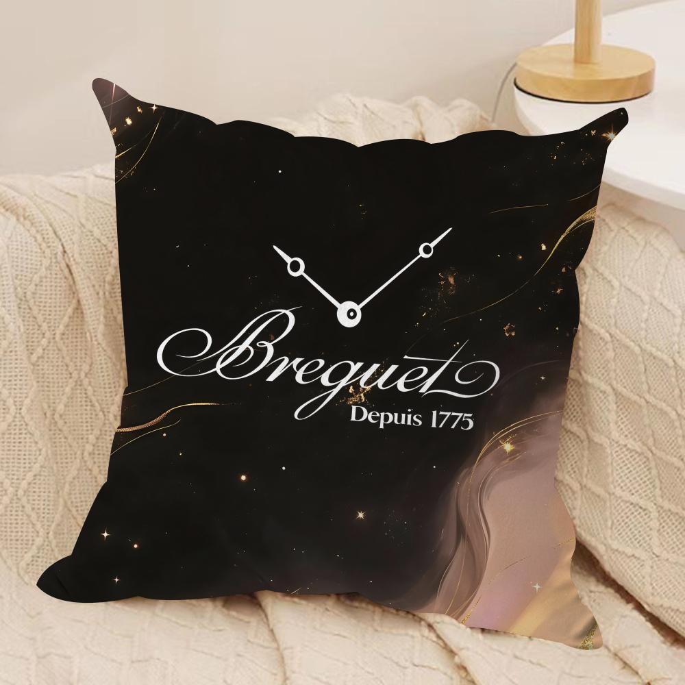 Luxury BBreguets Cushion Cover Pillowcase Ultra Soft Skin Friendly Fabric Cloud Like Comfort  Concealed Zipper